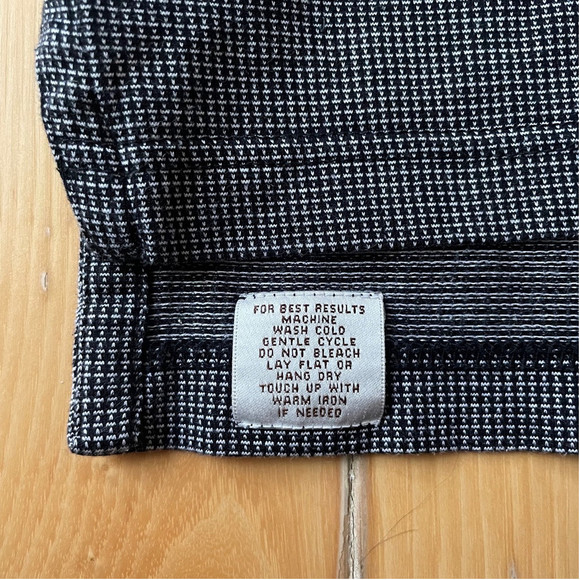 PETER Millar Men’s Polo Size M Gray Checkered Pattern - Picture 6 of 6